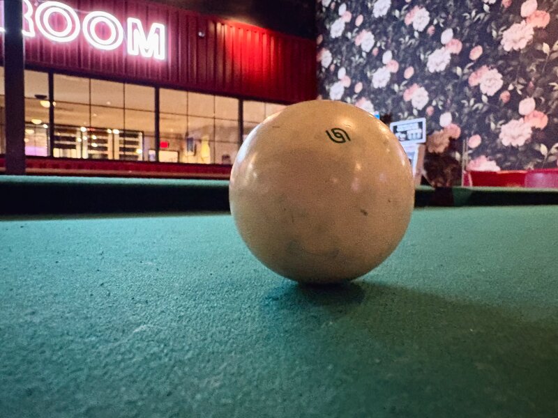 The Cue Ball - White