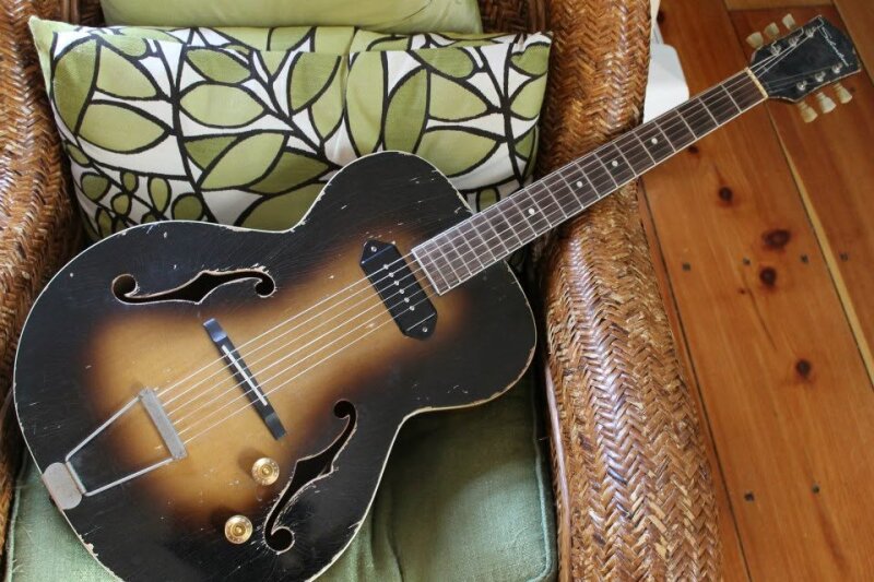 Vintage Silvertone Archtop